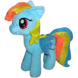 Jucarie din plus rainbow dash, my little pony, 17 cm