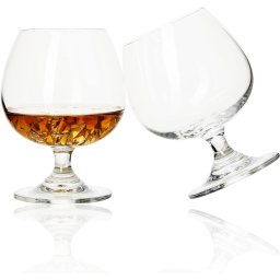 Set 2 pahare Cognac Cristal by Chinelli