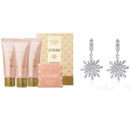 Cadou Cercei Borealy Lotus Zirconia Scottish Fine Soaps