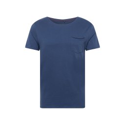 BLEND Tricou 'BH Noel' albastru închis