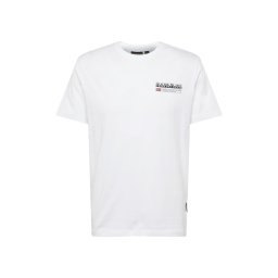 NAPAPIJRI Tricou 'S-Kasba' roșu / negru / alb