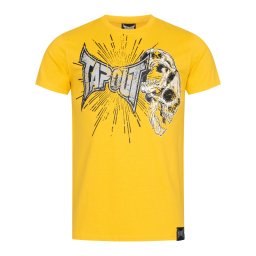 Tapout Tricou 'Blade' galben / negru / alb