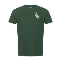 Tapout Tricou 'Mask Tee' verde / alb