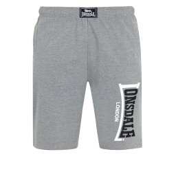 LONSDALE Pantaloni 'Jam' gri amestecat / negru / alb