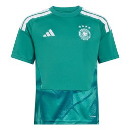 ADIDAS PERFORMANCE Tricou funcțional 'Germany 26 Home Goalkeeper Kids' verde neon / alb