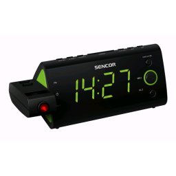 Radio cu ceas desteptator Sencor SRC 330 LED, verde