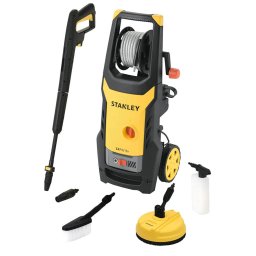 Aparat de spalat cu presiune Stanley SXPW16PE, 1600 W, 420l/h, 125 bar, 50°C temperatura maxima, accesorii incluse