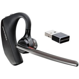 Casca Bluetooth Poly Voyager 5200UC, NFC, Multi-Point, Negru