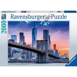 Puzzle Ravensburger - New York Skyline, 2000 piese