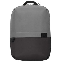 Rucsac pentru laptop Targus Sagano EcoSmart Commuter, 16inch, Poliester, Gri/ Negru