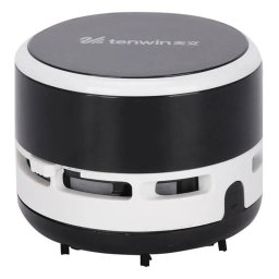 Mini aspirator, robot de birou fara fir Tenwin 8050-1 Baterie, Negru