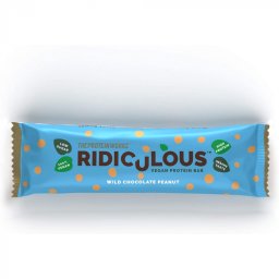 The Protein Works Baton proteic vegan Ridiculous 47 g alune și ciocolată