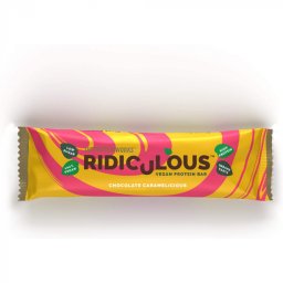 The Protein Works Baton proteic vegan Ridiculous 9 x 47 g alune și ciocolată