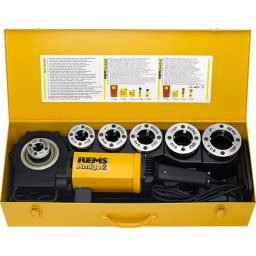Clupa Electrica de Filetat REMS Amigo 2 set 1/2-2inch Negru/Galben