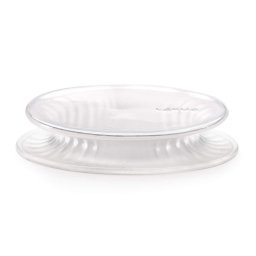 Capac din silicon Lekue 1010212, 11-14 cm, Ermetic, -60/+220 °C, Transparent
