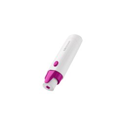 Dispozitiv pentru pilirea unghiilor NP 860 85160 2 nivele de viteza 2 role de lustruire Alb/Roz
