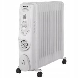 Calorifer Calorifer electric Noveen OH1501, ventilator turbo, 3400 W, 15 elementi, cu ulei, 3 trepte de putere, White