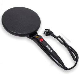 Tigaie electrica pentru clatite Noveen, 700 W, ECM490 Black