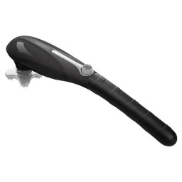Aparat de masaj manual Medisana HM 645 88262, 5 capete interschimbabilre, Maner ergonomic cu sistem anti-alunecare, Negru