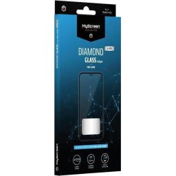 Folie protectie telefon, MyScreen, Diamond Glass Edge, Lite, compatibil Motorola Edge 20 Lite, Negru