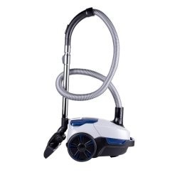 Aspirator Aspirator cu sac Dirt Devil DD2001, Putere: 800W, filtru lavabil HEPA 10, capacitate sac 2.5L, Alb-Albastru