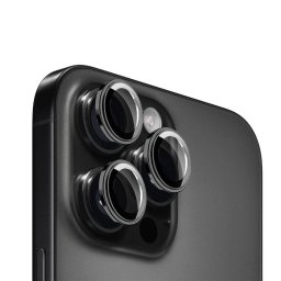 Easy Lens guards, black - iPhone 16 Pro / 16 Pro Max