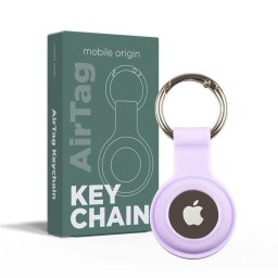 Husa Mobile Origin Airtag KeyChain, purple