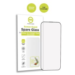 Screen Guard Spare Glass Full Coverage - iPhone 16 Pro