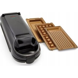 Gratar electric m21333, 800 W, 130 x 290 mm, Negru