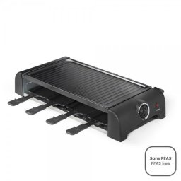 Gratar raclette pentru 8 persoane 1300W DOC312 Negru