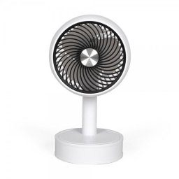 Mini Ventilatoare de birou reincarcabil TEA310W 3 viteze diametru 7.5cm Alb