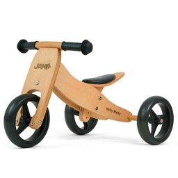 Jucarii pentru miscare Kids multifunctional 2in1 Milly Mally JAKE Natural bike
