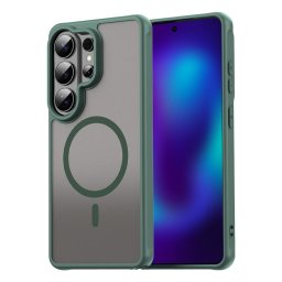 Husa Husa pentru Samsung Galaxy S26 Ultra - Techsuit HaloFrost II MagSafe - Green