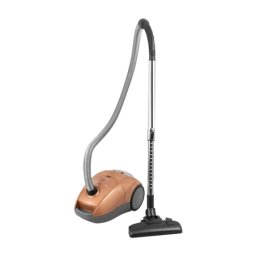 Aspirator cu sac 800 W, 3L, filtru EPA, perie parchet, multi-suprafețe, Portocaliu