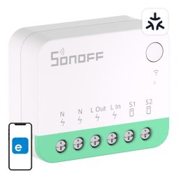 Releu inteligent Smart mini switch WiFi MINIR4M Matter HomeKit, SmartThings, Home Assistant