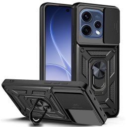 Husa Husa pentru Reno15 - Techsuit CamShield Series - Black