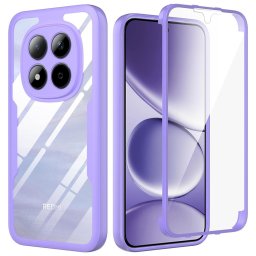 Husa Husa pentru Xiaomi Redmi Note 15 Pro 5G + Folie - Techsuit ColorVerse 360 Series - Purple