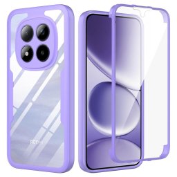 Husa Husa pentru Xiaomi Redmi Note 15 Pro+ 5G / Poco M8 Pro 5G + Folie - Techsuit ColorVerse 360 Series - Purple