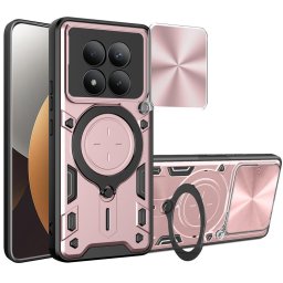 Husa Husa pentru Xiaomi Redmi Note 15 Pro+ 5G / Poco M8 Pro 5G - Techsuit CamGuard Pro - Rose Gold