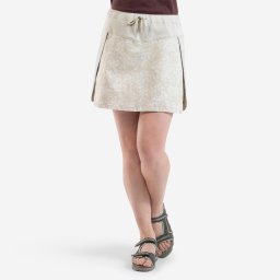 Fustă-Pantalon Drumeție NH500 Bej Damă