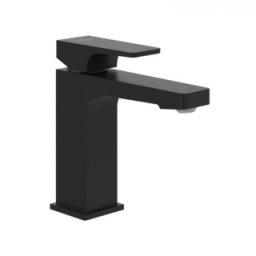 Baterie lavoar Villeroy&Boch Architectura Square, fara ventil, negru mat