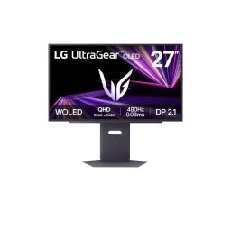 Monitor LG 27" 27GX790A-B.AEU, Diagonal (inch): 27, Diagonal (cm): 69, Aspect ratio: 16:9, Panel: OLED, Resolution: 2560x1440, Refresh Rate: 480Hz, Response time GtG: 0.03ms, Brightness (max): 275cd/m², Contrast (static) : 1.5M:1 , Viewing angle: 178/178,