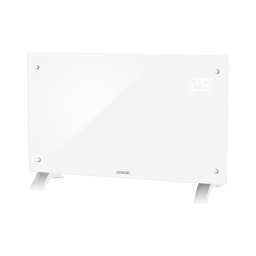 Sencor - Convector electric inteligent 2000W IP24 Wi-Fi alb + telecomandă