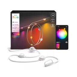 Philips Hue FESTAVIA - Șir exterior LED RGBW dimabil, extensibil, 16xLED 9m IP65