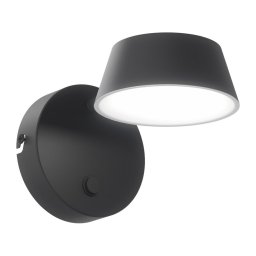Open Design OR86522 - Aplică de perete LED TIMO, 6W/230V, 3000/4500/6500K, neagră