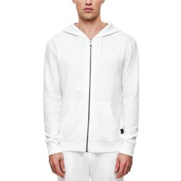 DIRTY LAUNDRY Jachetă Regular Knitted Slub DLMF000201 white