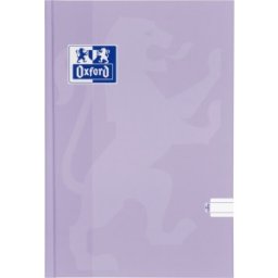 Caiet Oxford Touch Pastel, A5, 96 File, Hartie Optik 90 g / mp, Coperta Rigida Soft Touch, Dictando, Diverse Culori Pastel