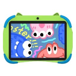 Tableta Copii QUBO A1014B | 10", 4GB RAM, 64GB, Android 14, Verde