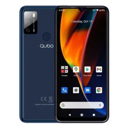 Smartphone QUBO P-668 | 6.53 inch, 4GB RAM, 64GB, 4G, Albastru