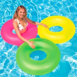 Colac gonflabil Neon - 91 cm, diferite culori